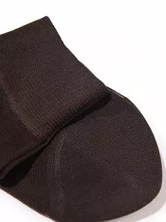 Тонкие носки на фиксирующей резинке темно-коричневого цвета President 915c17